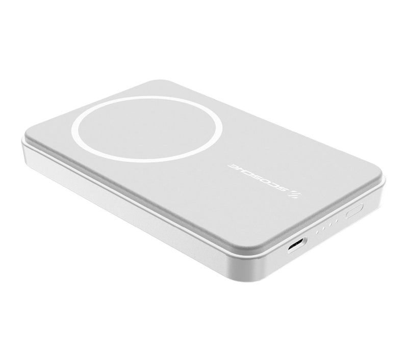 Scosche Magneti c Wireless Char ging Power Bank - White — Main view