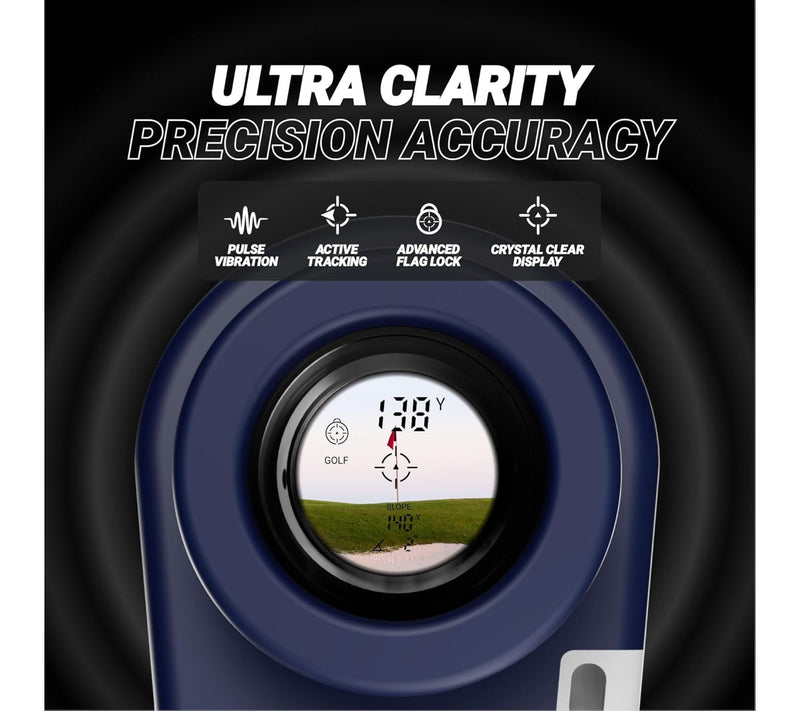Blue Tees Golf Series 3 Max+ Rangefinder - Black — View 5