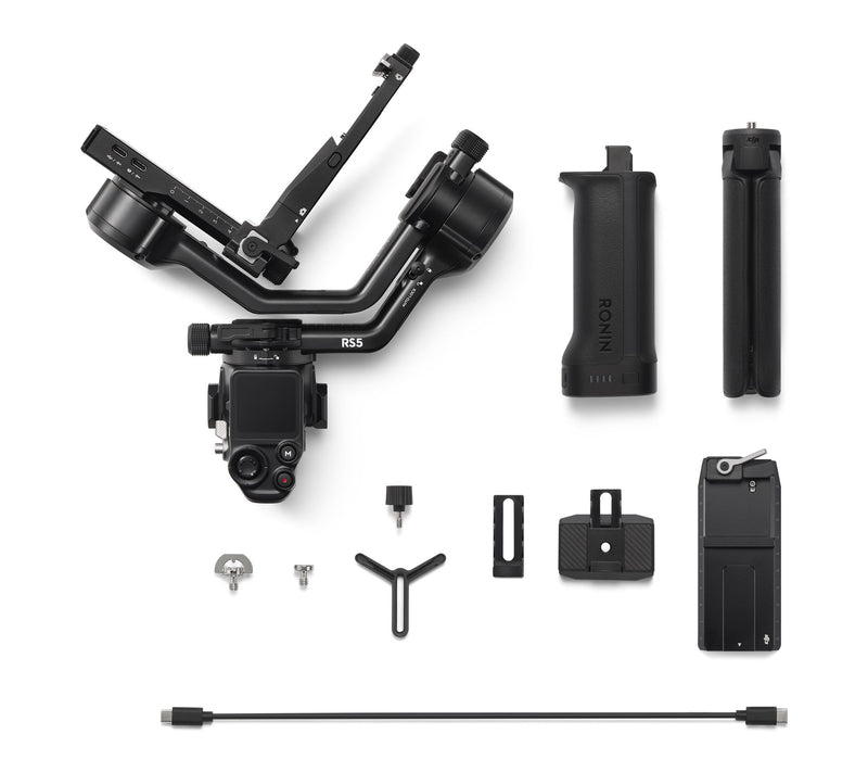 DJI RS 5 Gimbal Camera Stabilizer — View 3