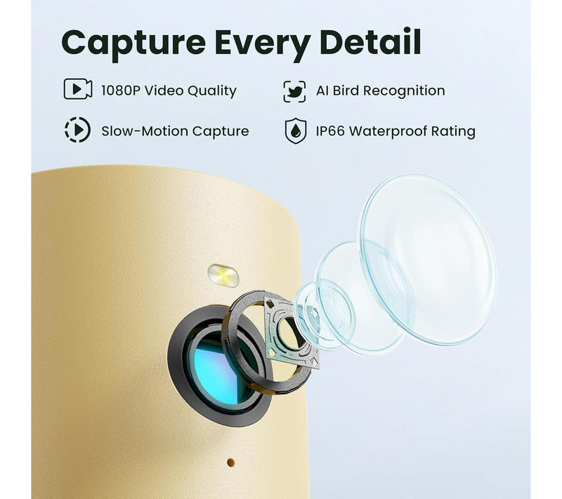 Birdfy Feeder Rookie Blue Lite — View 2