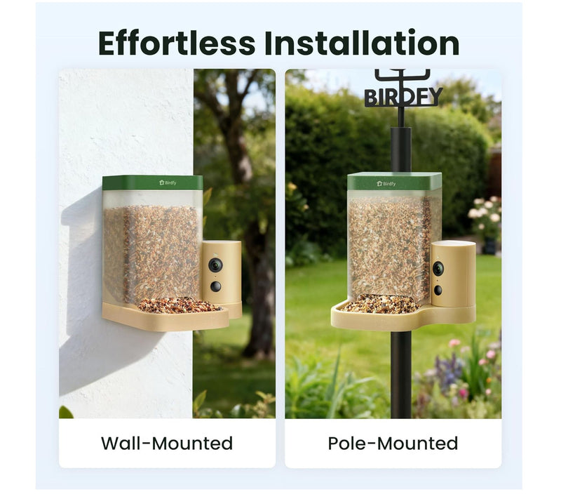 Birdfy Feeder Rookie Blue Lite — View 3