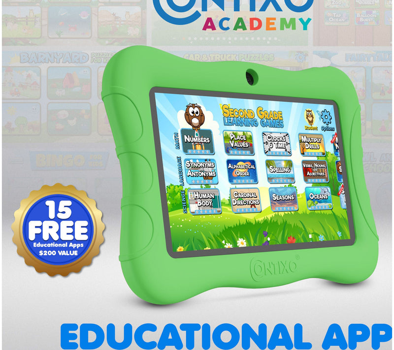 Contixo V9 7" Kids Tablet with Epic! & Lingokids 32GB — View 8