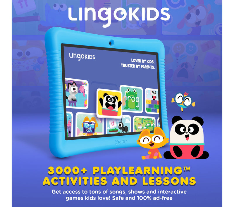 Contixo K102 10" Kids Tablet with Epic! & Lingokids 32GB — View 7