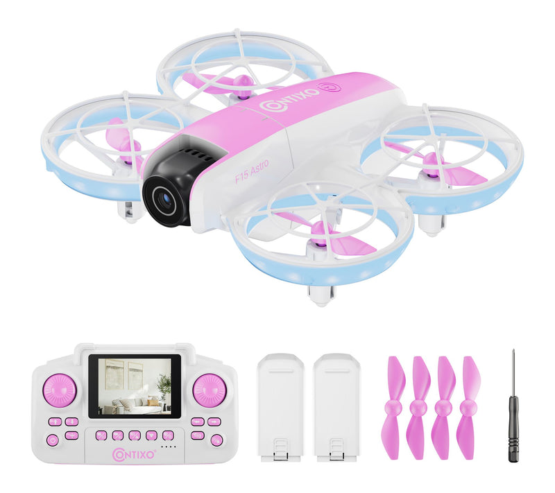 Contixo F15 Astro Mini Drone with 2.4" Screen Remote Control — View 14