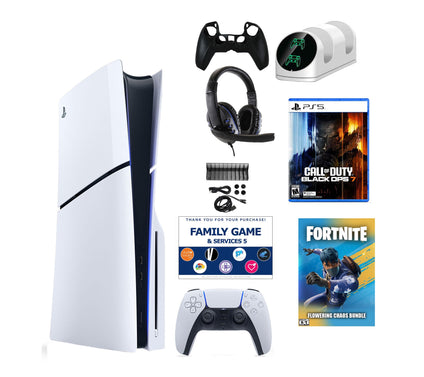 PS5 Slim Chaos with Black Ops 7, Accessories Kit & Voucher