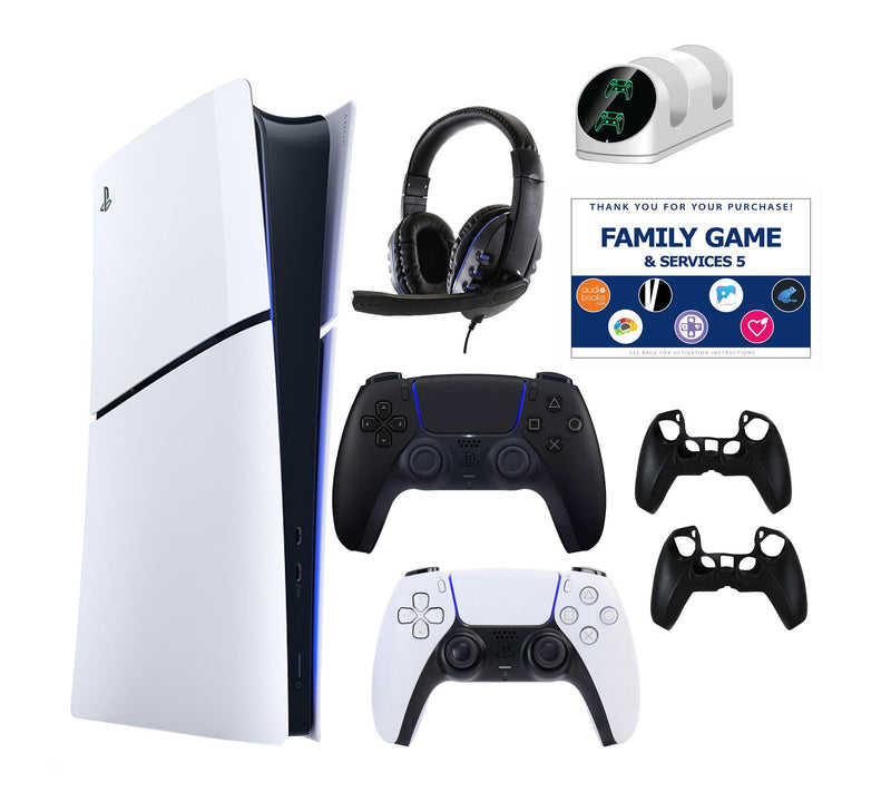 PS5 Slim Digital Console with Extra DualSense,Accessories & V — View 18