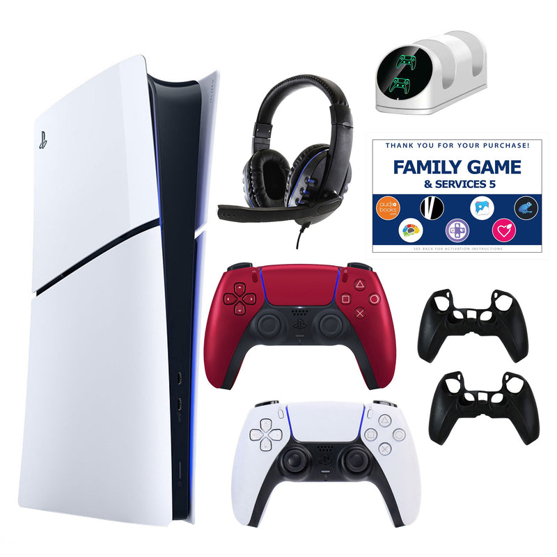 PS5 Slim Digital Console with Extra DualSense,Accessories & V — View 28