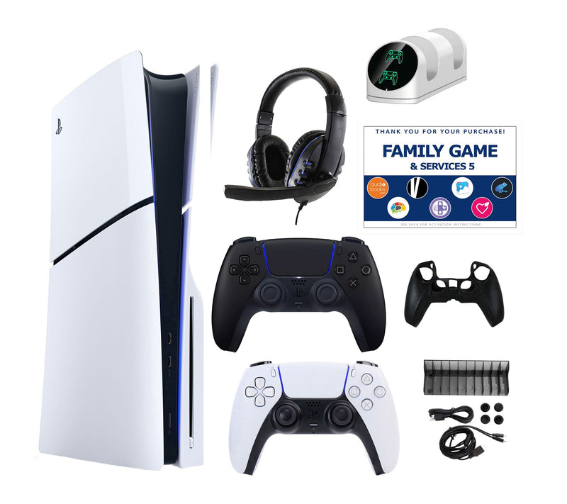 PS5 Slim Console with Extra DualSense, Accessories Kit & Vouch — View 18