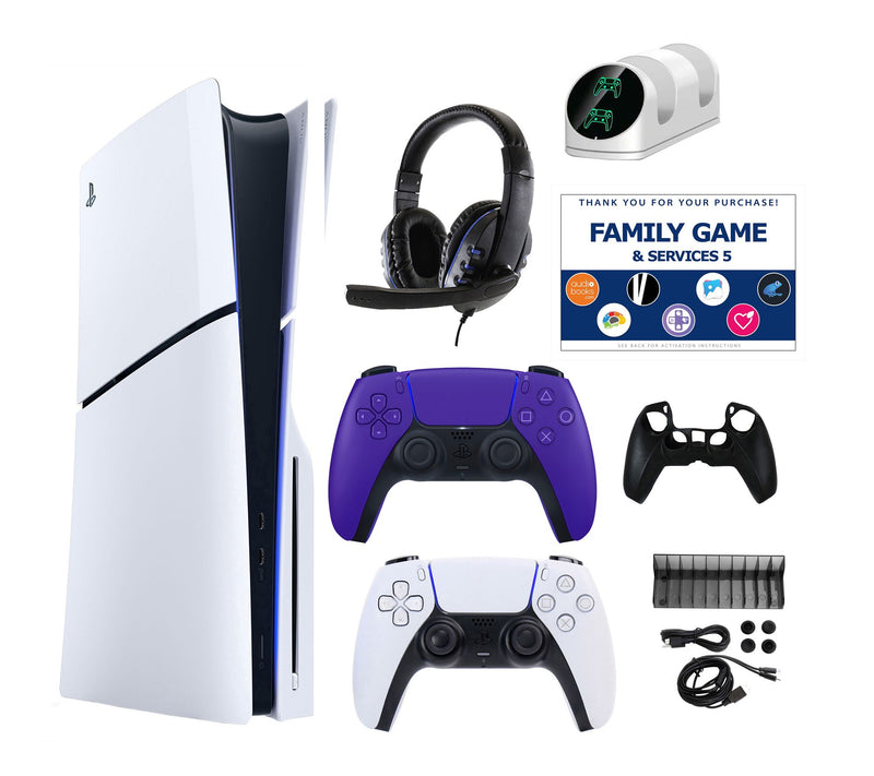 PS5 Slim Console with Extra DualSense, Accessories Kit & Vouch — View 20