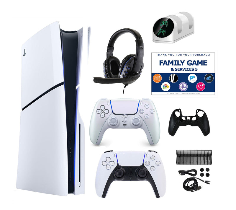 PS5 Slim Console with Extra DualSense, Accessories Kit & Vouch — View 24