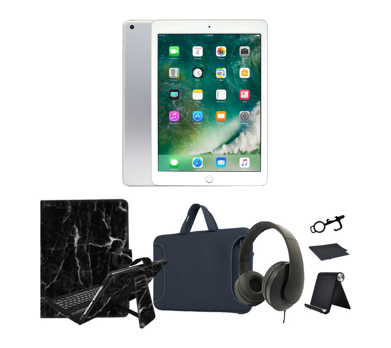Refurbished 2018 Apple iPad 9.7" 128GB Wifi Bundle 1 — View 2