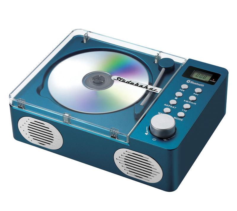 Studebaker Retro CD Player with Bluetooth and FM Radio — View 5