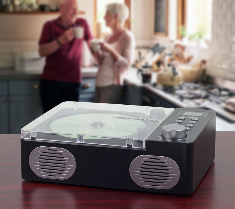 Studebaker Retro CD Player with Bluetooth and FM Radio — View 12