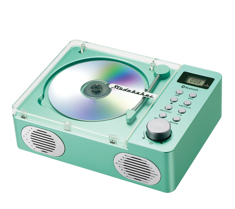 Studebaker Retro CD Player with Bluetooth and FM Radio — View 9
