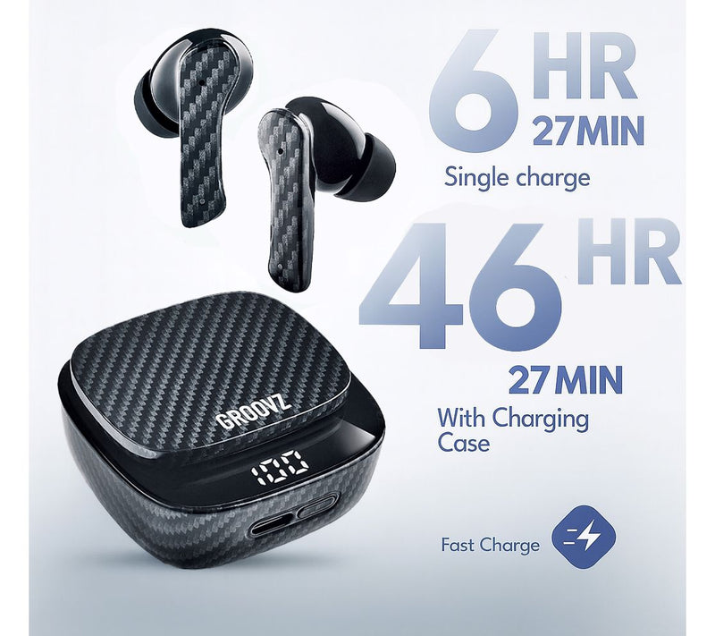 Groovz Plus True Wireless Earbuds with Charging Case — View 38