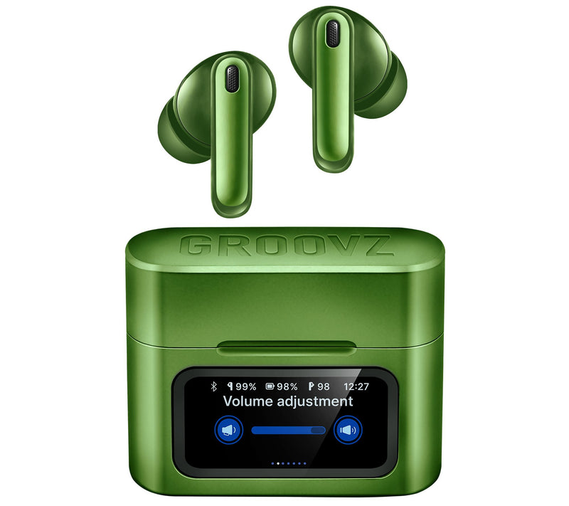 Groovz Active Noise Cancelling Earbuds Touch Screen Case — View 7