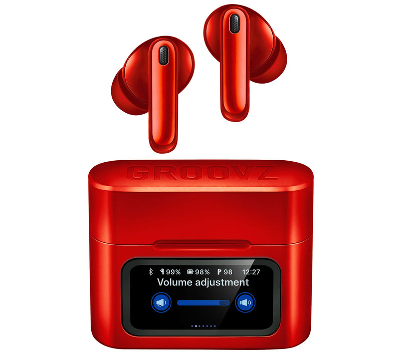 Groovz Active Noise Cancelling Earbuds Touch Screen Case — View 11
