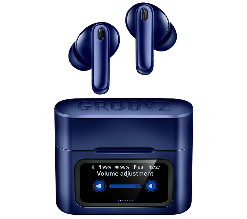 Groovz Active Noise Cancelling Earbuds Touch Screen Case — Main view