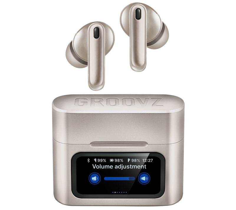 Groovz Active Noise Cancelling Earbuds Touch Screen Case — View 13