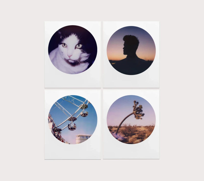 Polaroid Color 600 Film, Round Frames (8 Exposures) — View 2