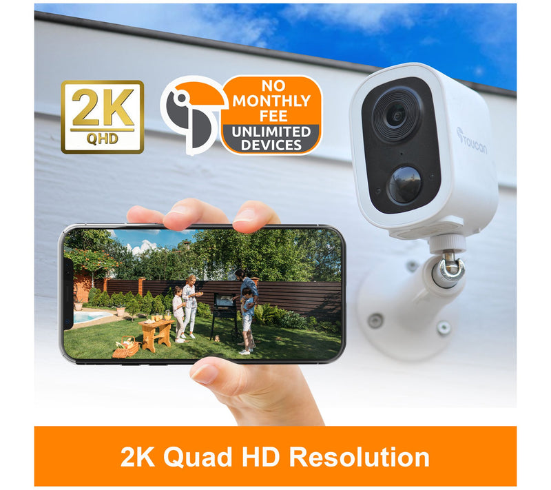 Toucan 2 Pack Wireless Security Cams S4 — View 4