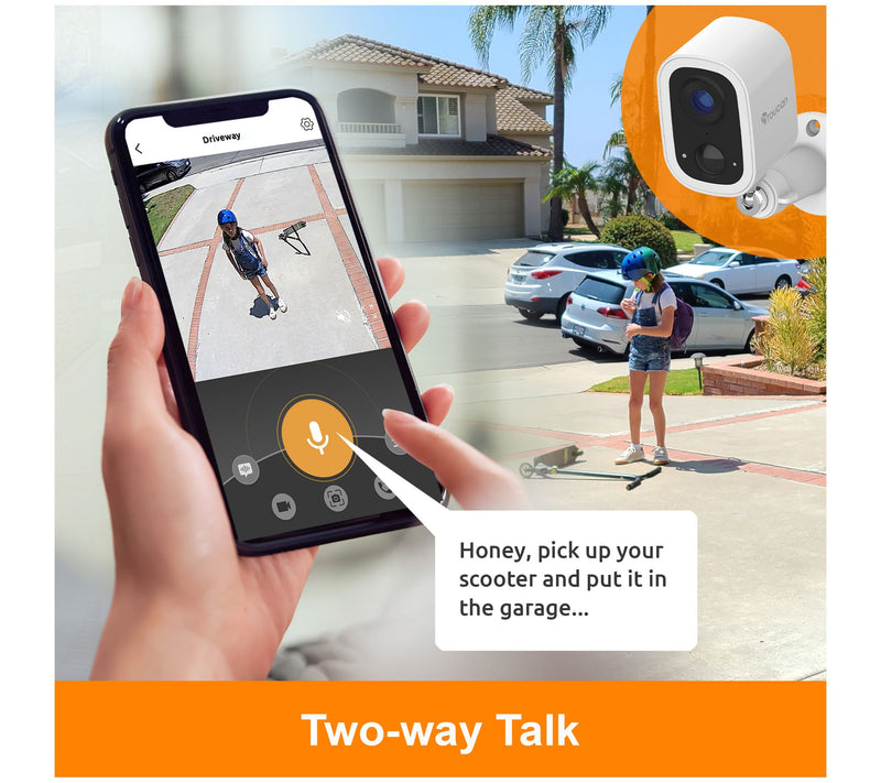 Toucan 2 Pack Wireless Security Cams S4 — View 8