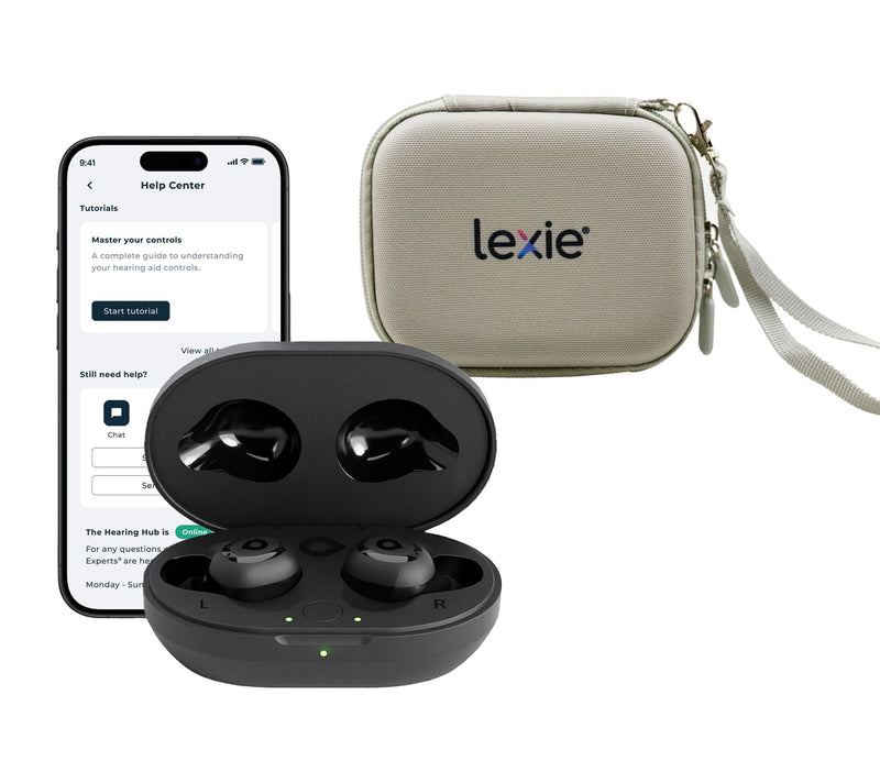 Lexie Hearing Buds In-Ear OTC Hearing Aids with Carry Case — View 7