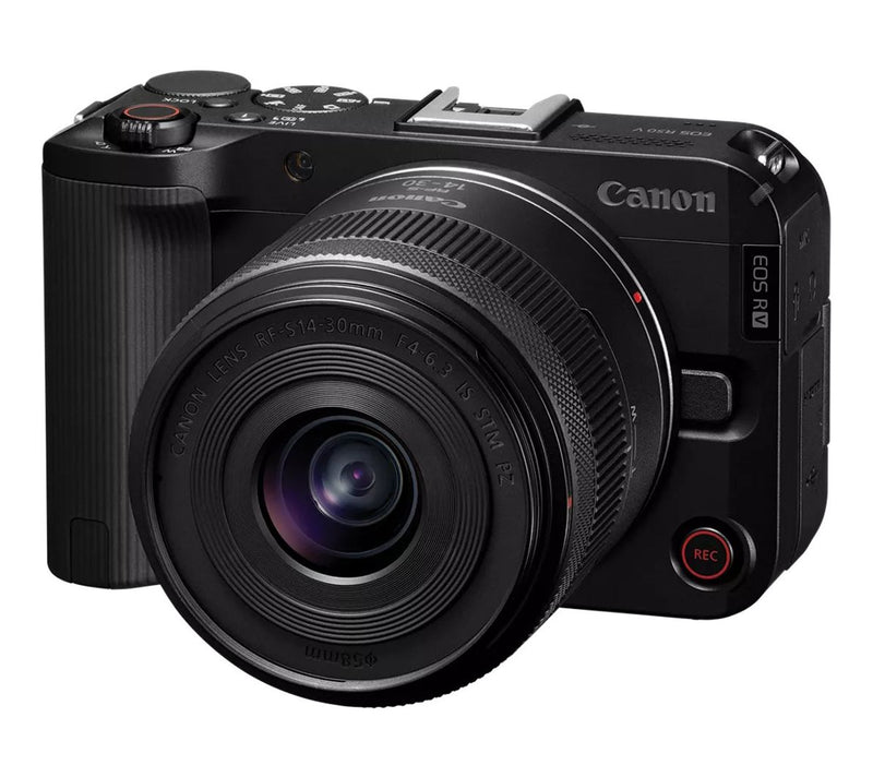Canon EOS R50 V Mirrorless Camera with 14-30mm Lens, SD Card & Kit — View 2