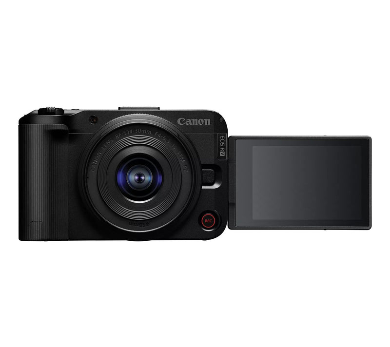 Canon EOS R50 V Mirrorless Camera with 14-30mm Lens, SD Card & Kit — View 3