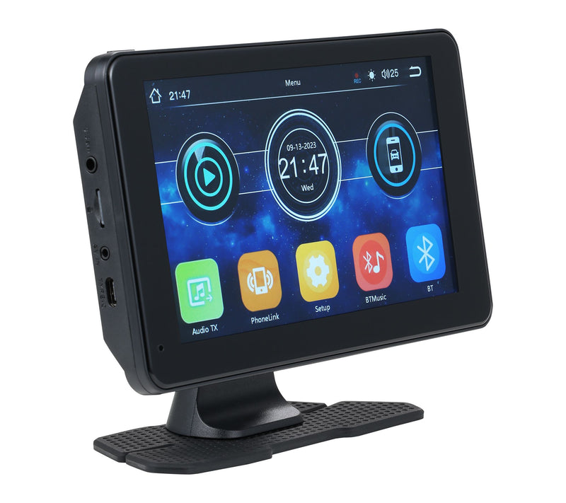 Incipio 7" IPS Touch Screen Dashcam with Wireless Carplay — View 2
