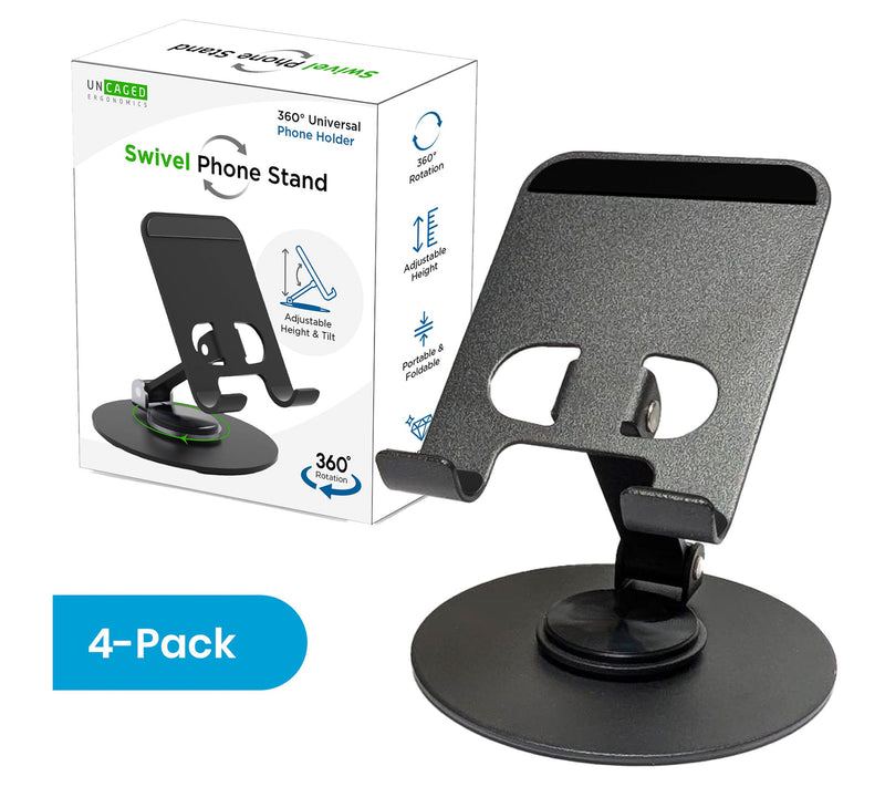 Uncaged Ergonomics 360 Swivel Phone Stand 4 Pack — View 13