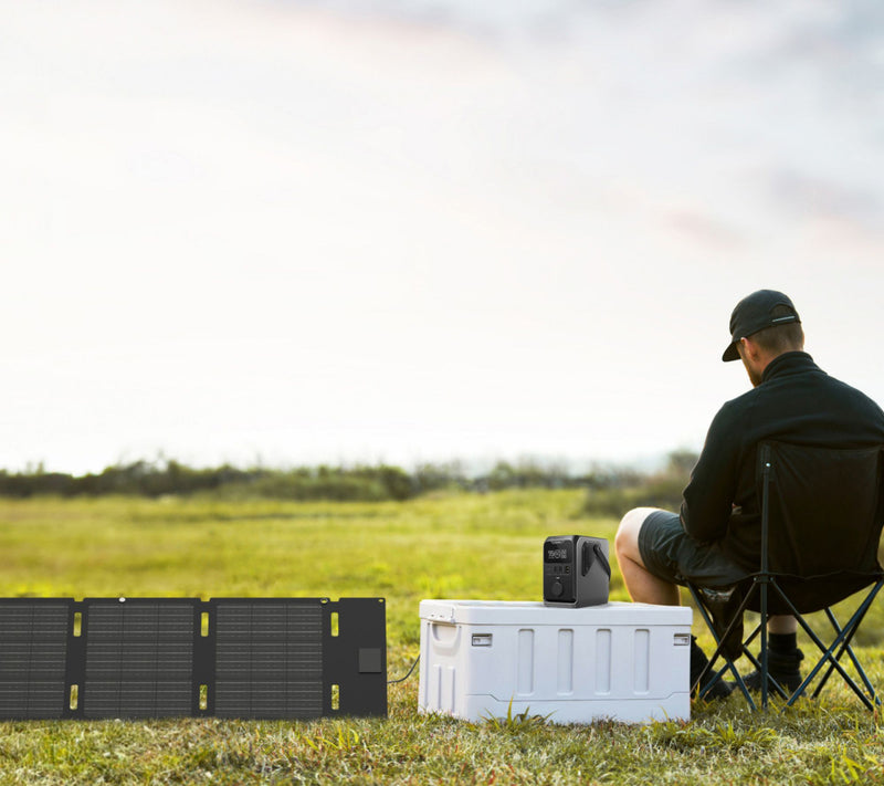 Ecoflow Trail 300 with 45W Solar Panel — View 3
