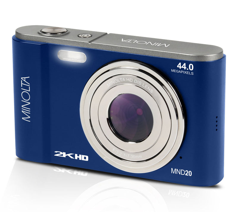 Minolta MND20 Point & Shoot Digital Camera with SD Card — Main view