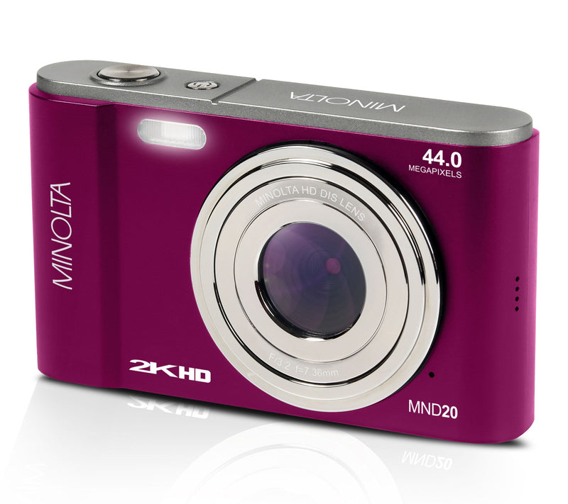 Minolta MND20 Point & Shoot Digital Camera with SD Card — View 10