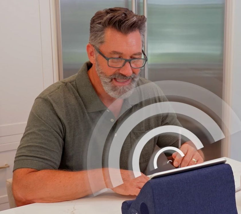 Duo Induction Speaker Tablet Pillow — View 13