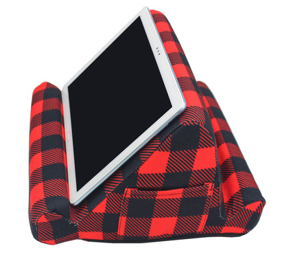 Duo Classic Dual-Angle Memory Foam Tablet Pillow w/ Storage