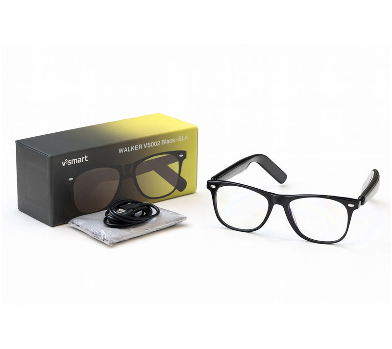 V-Smart Bluetooth Smart Glasses with Transitional Lenses — View 3