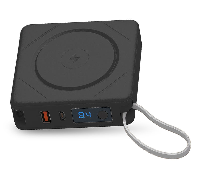 Uncaged Ergonomics 10k mAh Wireless & Smart Watch Power Bank — View 5