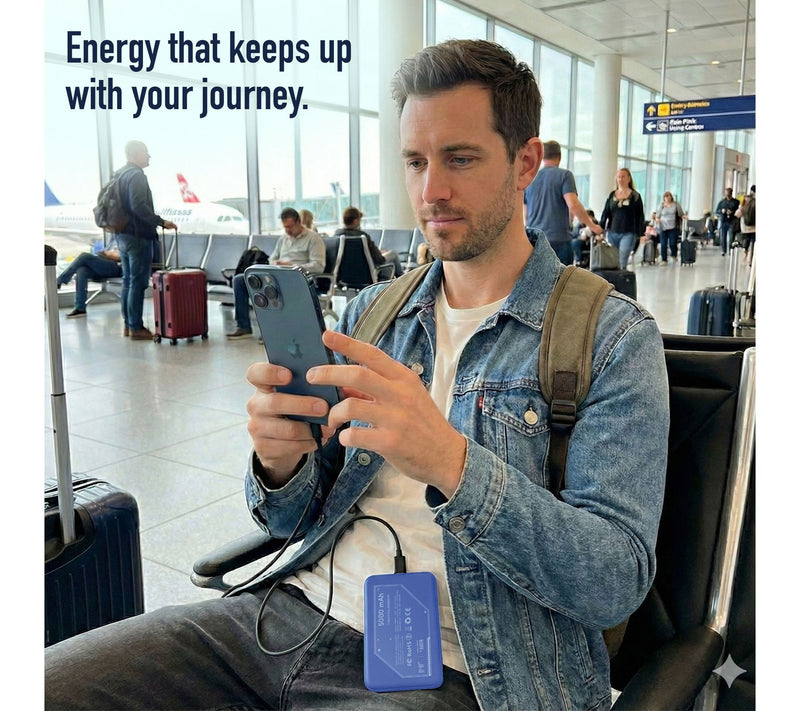 Uncaged Ergonomics 5k Mag Safe Wireless Power Bank — View 14