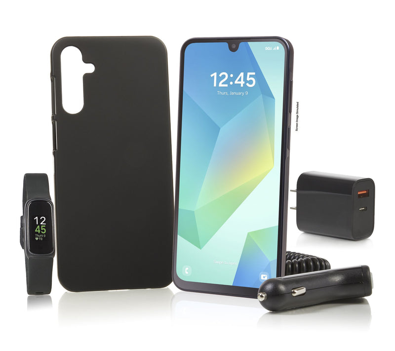 Tracfone Samsung A16 Bundle w/Fitbit Inspire 3 — View 5
