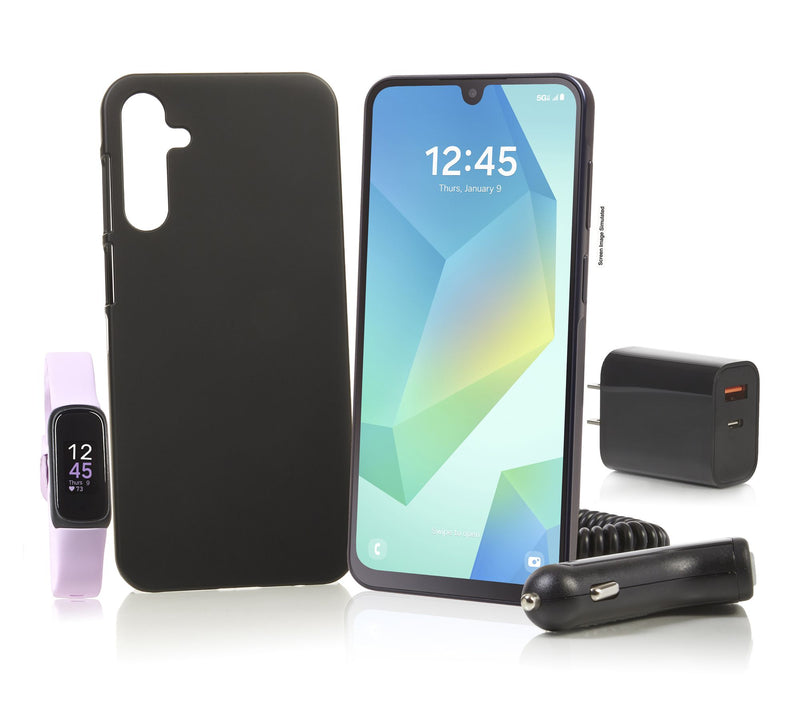 Tracfone Samsung A16 Bundle w/Fitbit Inspire 3 — View 6