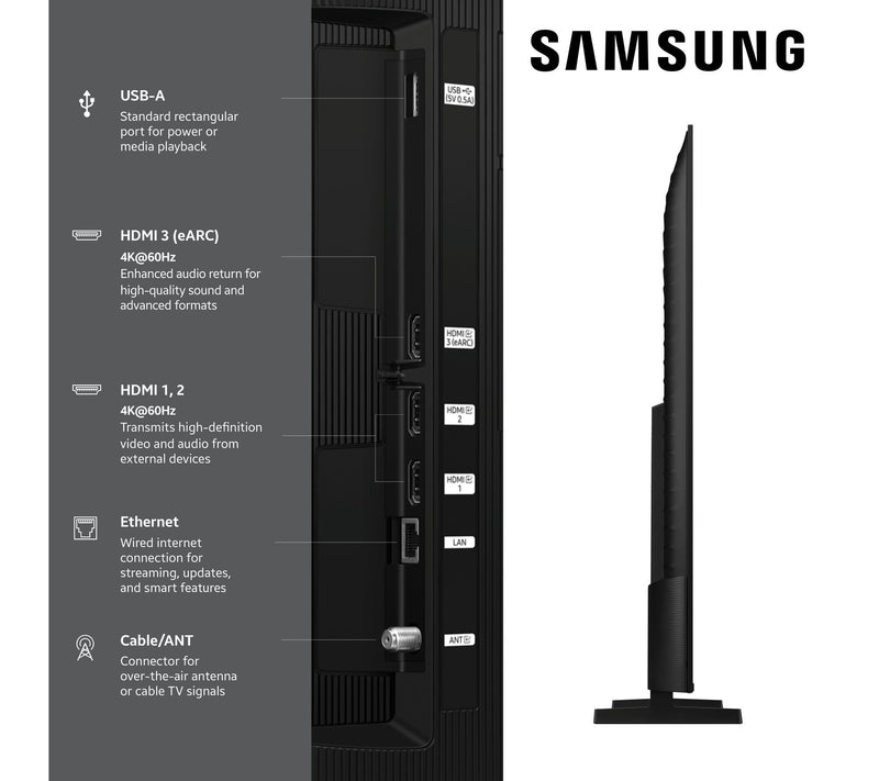 Samsung 2025 85" Q7F QLED 4K Smart TV — View 3