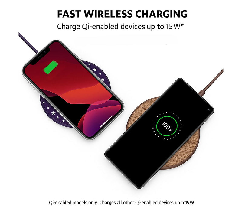 Groovz 15W Wireless Charging Pad with 40"L Cable — View 21