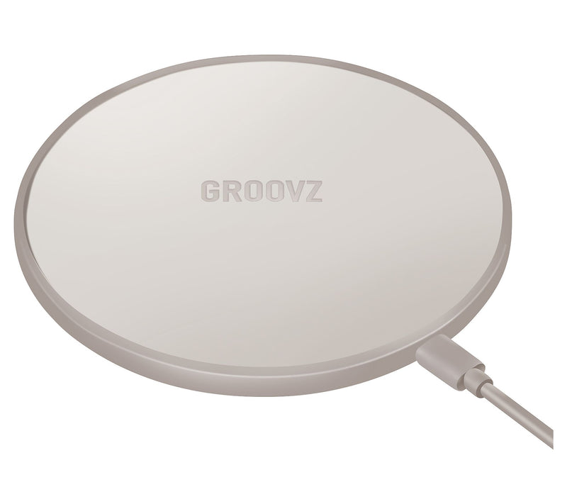 Groovz 15W Wireless Charging Pad with 40"L Cable — View 13