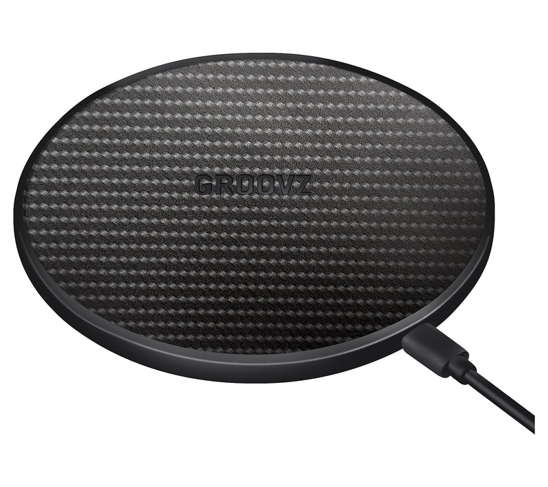 Groovz 15W Wireless Charging Pad with 40"L Cable — View 3