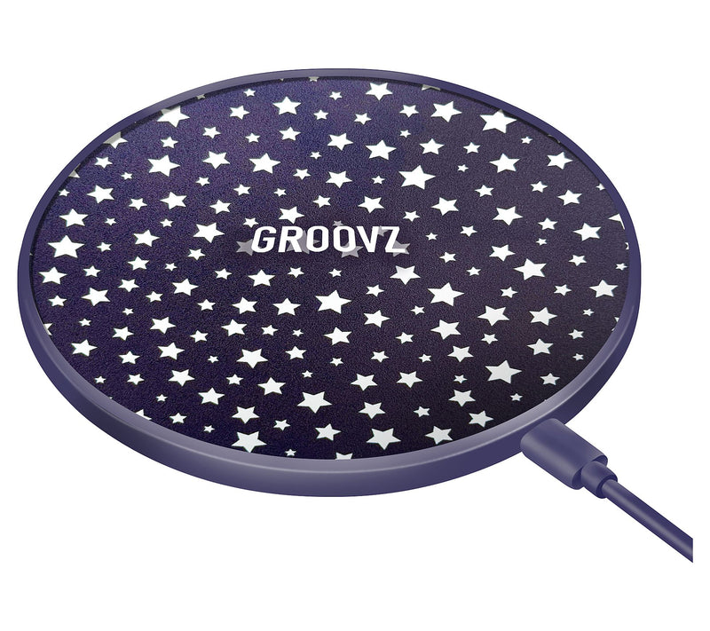 Groovz 15W Wireless Charging Pad with 40"L Cable — View 15
