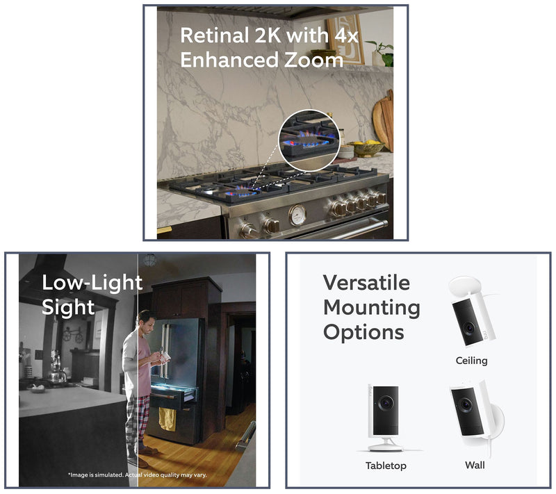 Ring Battery Doorbell with 2-way Talk & Indoor Cam Plus w/ Ring Assist+ — View 6