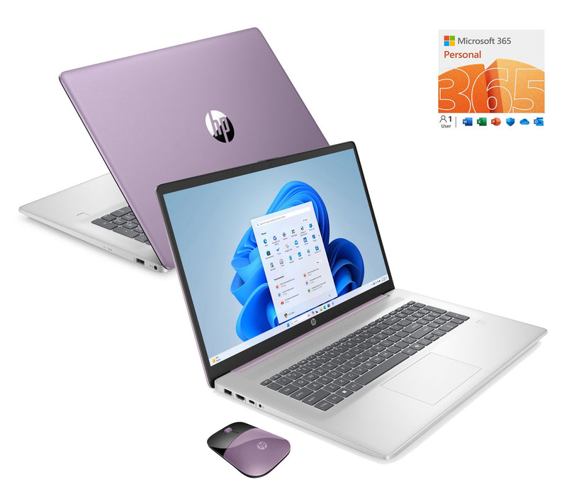 HP 17" Touch Intel N100 4GB RAM 128GB SSD w/ MS365 & Voucher — View 8