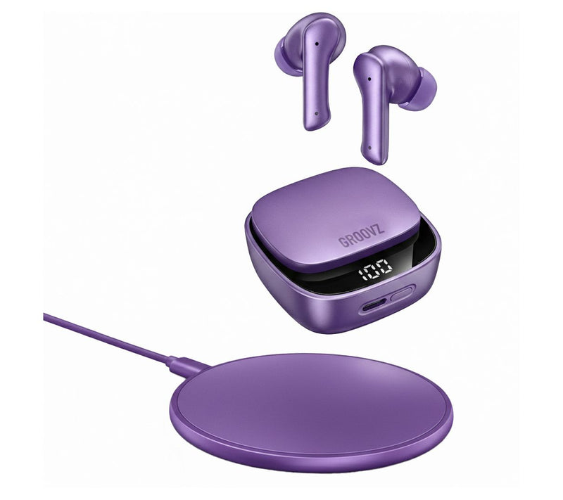 Groovz Plus True Wireless Earbuds with Charging Case & Charging Pad — View 20