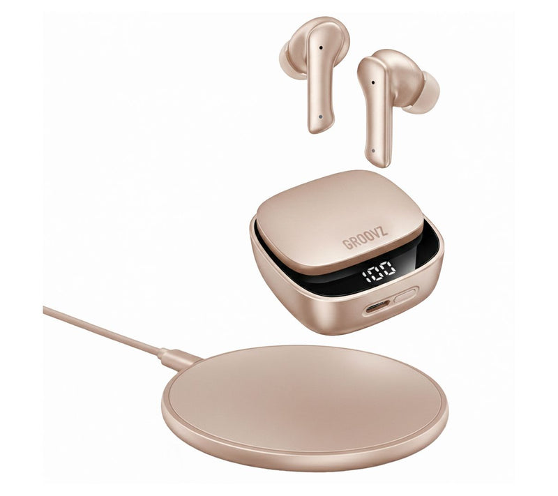 Groovz Plus True Wireless Earbuds with Charging Case & Charging Pad — View 22